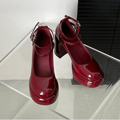 Vintage Platform High Heels S0007