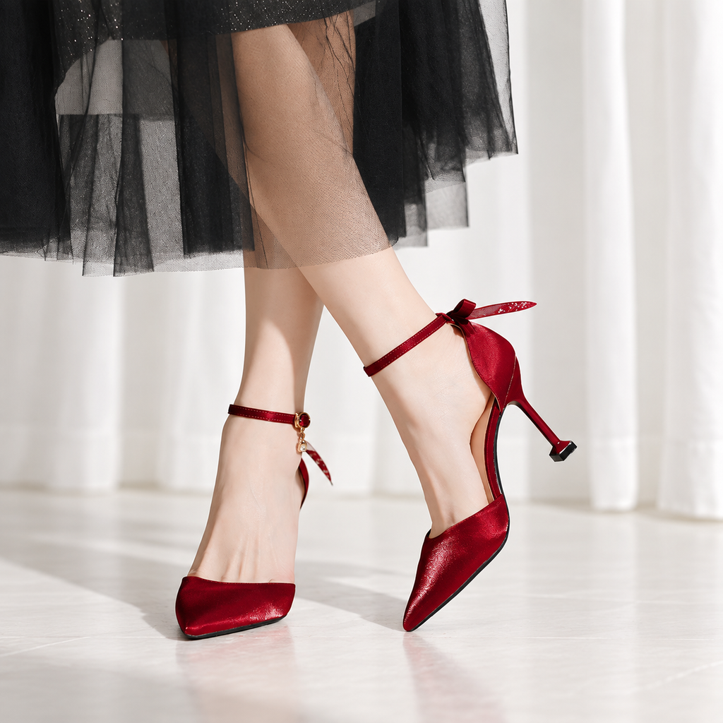 Lolita Wedding Heels Shoes S0001