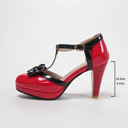 Bow Heels Shoes SE23896